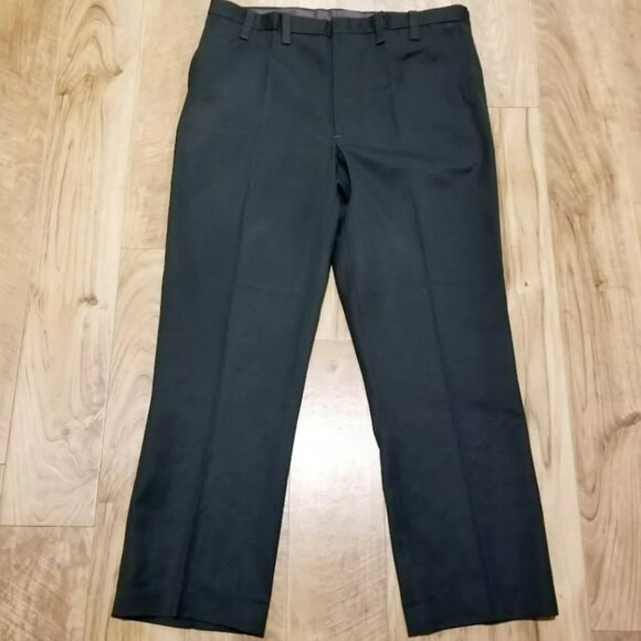 NOS Vtg Riverside Men's Work Dress Trouser Pants Green Usa Made Size 42 (41x31)